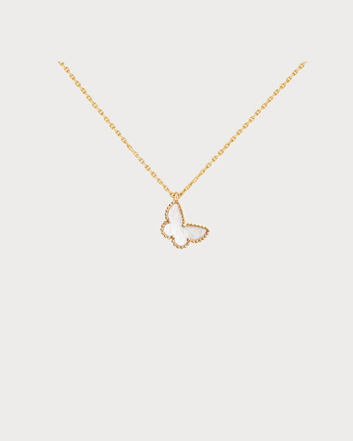 VAN CLEEF & ARPELS Sweet Butterflies Pendant | 梵克雅寶 蝴蝶吊墜 (黃金色)