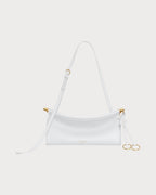 ALAIA Le Click East West Bag In Leather(Small/White) - LONDONKELLY 英国名牌代购