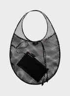 ALAIA One Piece Bag In Fishnet (Medium/Black) - LONDONKELLY 英國名牌代購
