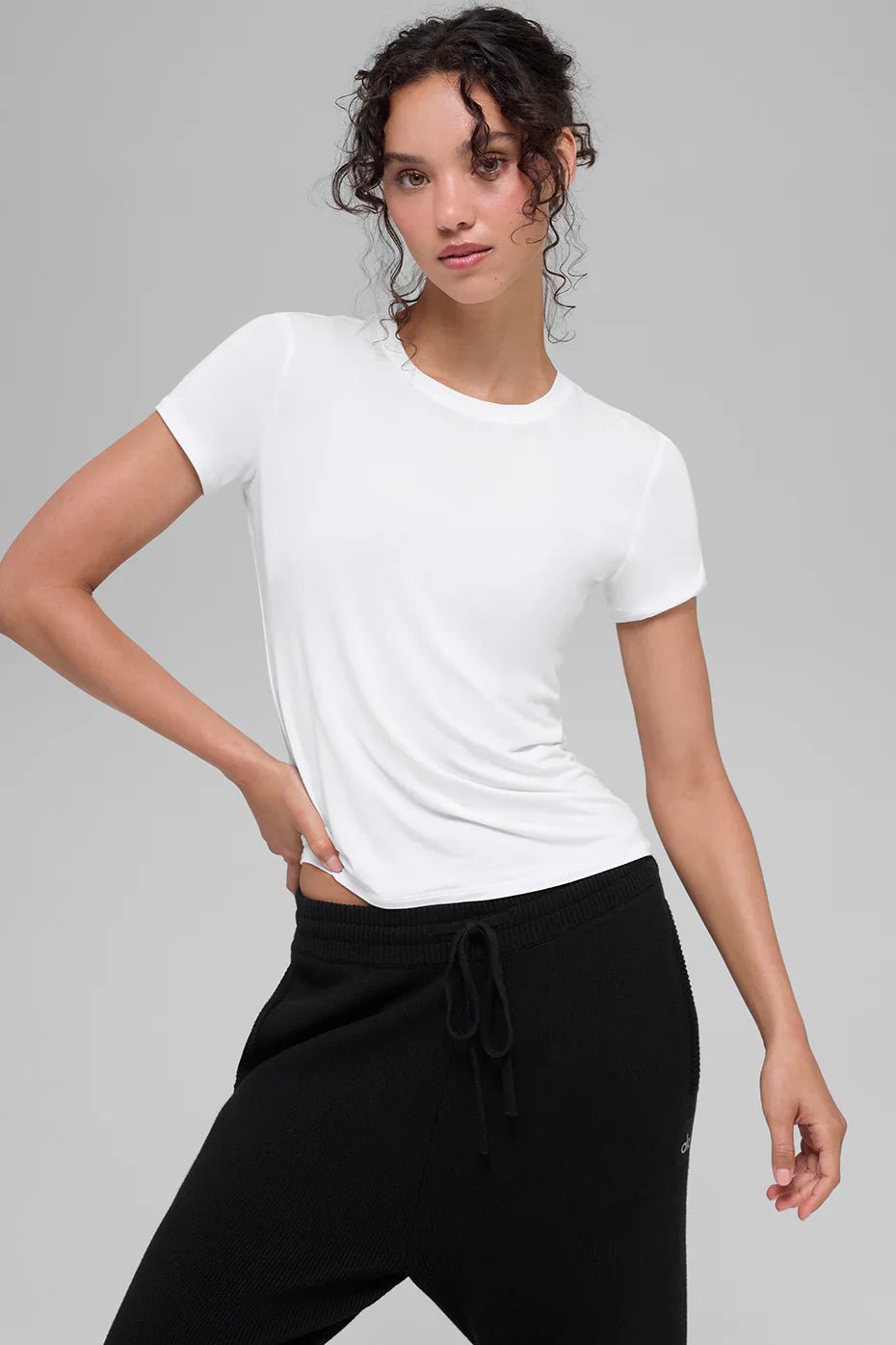 ALO Yoga All Day Short Sleeve 尼龙短裤(4色) | LONDONKELLY