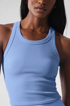 ALO YOGA Goddess Ribbed Go - To Tank | 羅紋經典背心 (多色) - LondonKelly 英國名牌代購