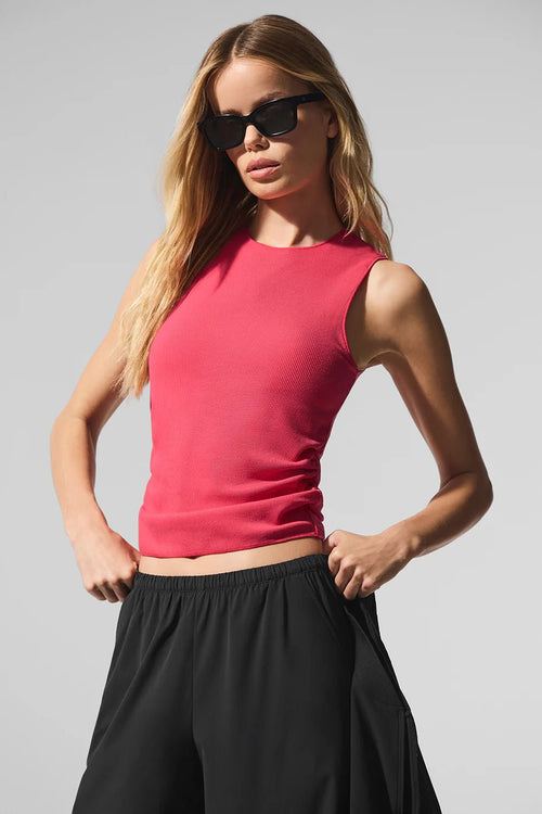 ALO YOGA Ribbed En Pointe Tank | 羅紋背心 (多色) - LondonKelly 英國名牌代購