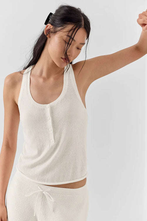 ALO YOGA Supernatural Sweater Henley Tank | 背心毛衣 (多色) - LondonKelly 英國名牌代購