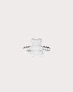 APM MONACO A22470OX Baby Snow Yummy Bear Ring with Beads | 熊仔串珠戒指 (银色) - LondonKelly 英国名牌代购