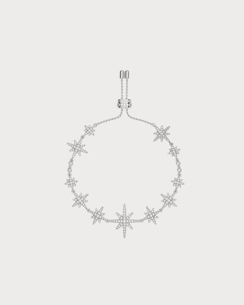 APM MONACO AB4112OX Multi - Meteorites Adjustable Bracelet | 多流星可调手链 (银色) - LondonKelly 英国名牌代购