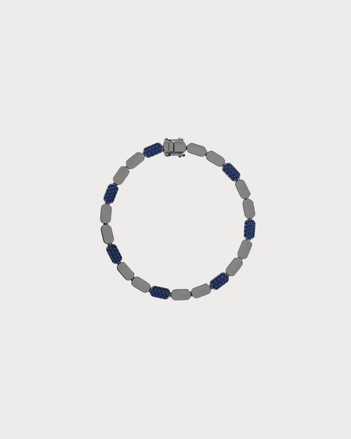 APM MONACO AB5343KBR Dainty Silver Bracelet | 手链 (深灰色) - LondonKelly 英国名牌代购