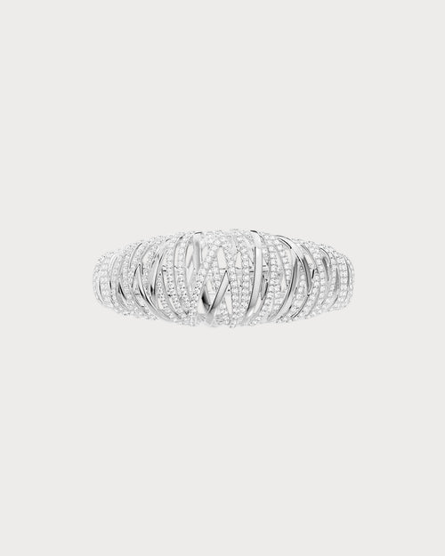 APM MONACO AB5649OX Enlace Bangle | 交织手镯 (银色) - LondonKelly 英国名牌代购