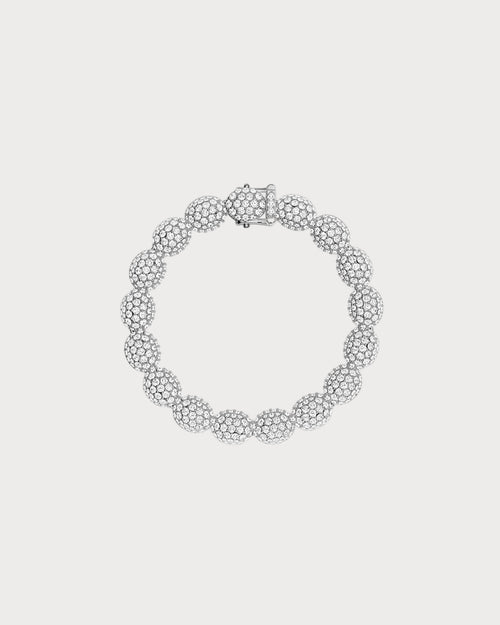 APM MONACO AB5691OX Flocons de Neige Bracelet | 雪花手链 (银色) - LondonKelly 英国名牌代购