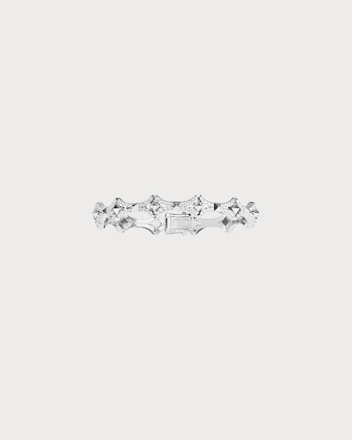 APM MONACO AB5733OX Cross Bracelet | 十字手链 (银色) - LondonKelly 英国名牌代购