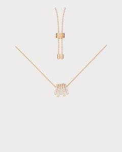 APM MONACO AC4693OX Hoop Silver Adjustable Necklace | 银色圆圈可调式项链 (多色) - LondonKelly 英国名牌代购