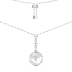APM MONACO AC5794XNAA Alphabet Eternelle Adjustable Necklace | 可調式頸鏈 (銀色) - LondonKelly 英國名牌代購