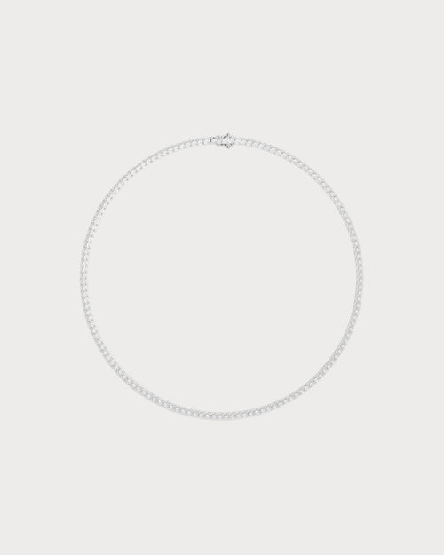APM MONACO AC7364OX - S Pave Choker | 铺钻颈链 (银色) - LondonKelly 英国名牌代购