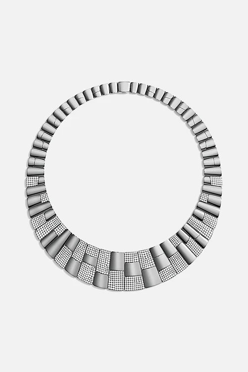 APM MONACO AC8081XBR Statement Pave Choker | 頸鏈 (銀色) - LondonKelly 英國名牌代購