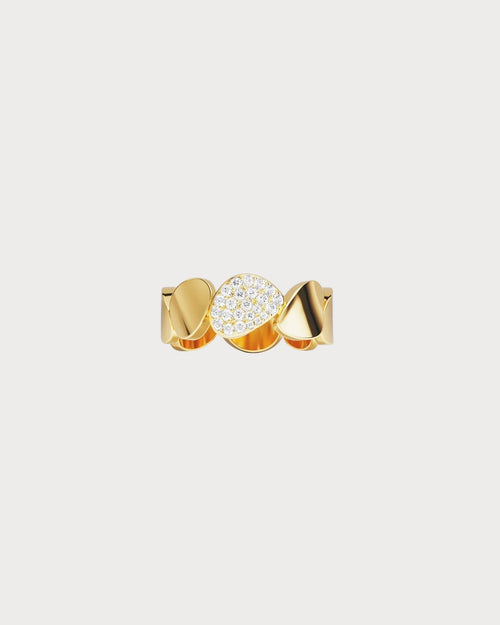 APM MONACO Y23654OX Galet Ring | 鹅卵石戒指 (金色) - LondonKelly 英国名牌代购