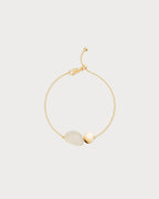 APM MONACO YB5561OX Galet Adjustable Bracelet | 可調鵝卵石手鏈 (金色) - LondonKelly 英國名牌代購