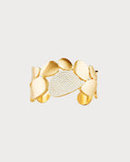 APM MONACO YB5588OX Statement Galet Bangle | 个性鹅卵石手镯 (金色) - LondonKelly 英国名牌代购