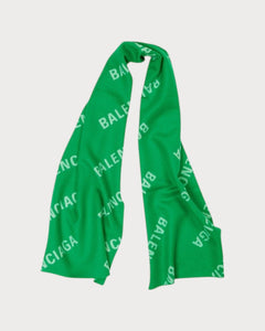 BALENCIAGA Allover Logo Macro Scarf(3 Colors) - LONDONKELLY 英國名牌代購