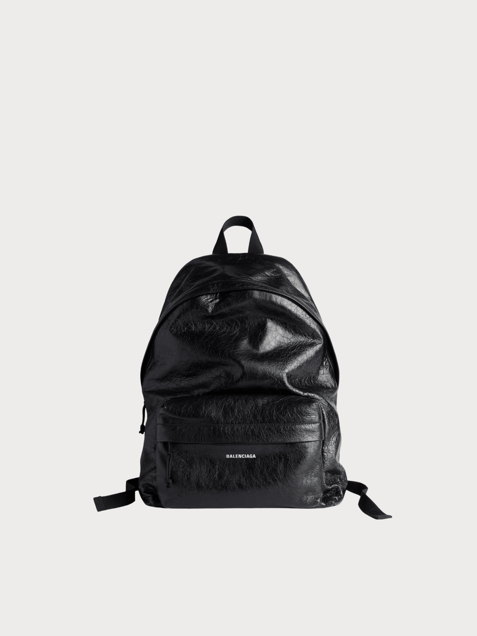 BALENCIAGA (M) Explorer Backpack Arena Lambskin(Black 