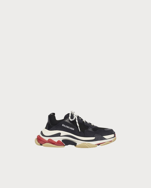 BALENCIAGA Men's Triple S Trainers in Black | 巴黎世家 男裝波鞋 (黑色) - LONDONKELLY 英國名牌代購