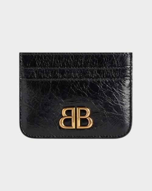 BALENCIAGA Monaco Card Holder Black | 巴黎世家 卡套 (黑色) - LondonKelly 英國名牌代購