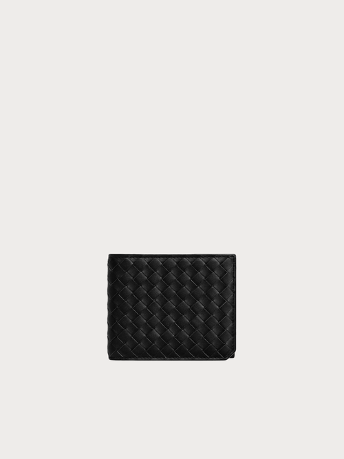 BOTTEGA VENETA (M) Intrecciato Piccolo Bi-Fold Wallet Calfskin(3 Colors) - LONDONKELLY 英國名牌代購