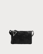 BOTTEGA VENETA Men's Medium Leather Crossbody Cassette | 葆蝶家 男仕手袋 (黑色) - LondonKelly 英國名牌代購