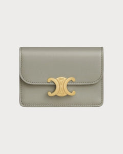 CELINE Card Holder with Flap Triomphe | 賽琳 卡套 (多色) - LondonKelly 英國名牌代購