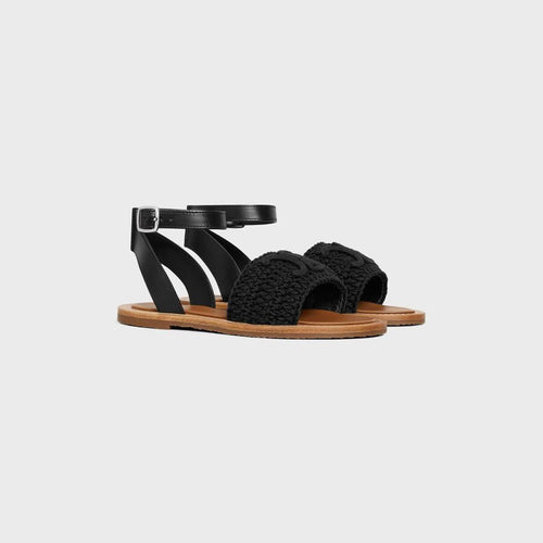 CELINE Lympia Sandal | 賽琳 涼鞋 (黑色) - LondonKelly 英國名牌代購