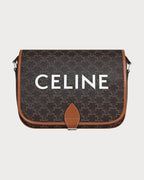 CELINE Men's Messenger Folco In Triomphe Canvas | 赛琳 男仕手袋 (啡色) - LONDONKELLY 英国名牌代购