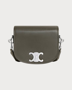 CELINE Men's Small Besace Strap Triomphe | 賽琳 男仕手袋 (黑色) - LONDONKELLY 英國名牌代購