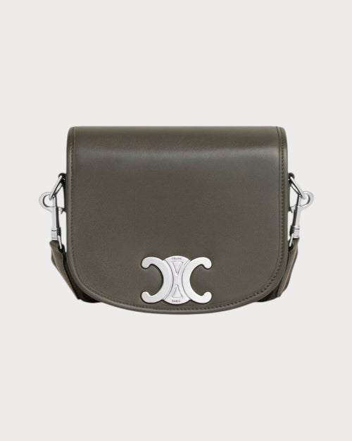 CELINE Men's Small Besace Strap Triomphe | 賽琳 男仕手袋 (黑色) - LONDONKELLY 英國名牌代購