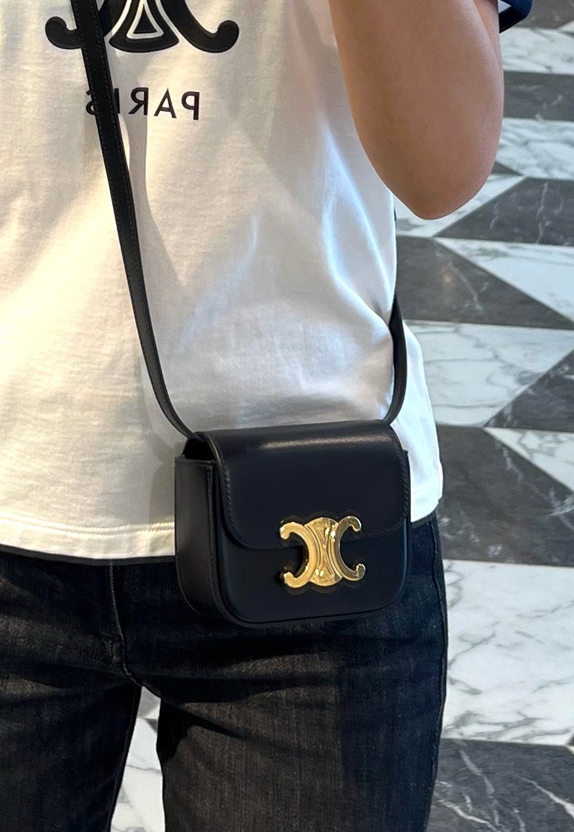 Celine black crossbody bag on sale