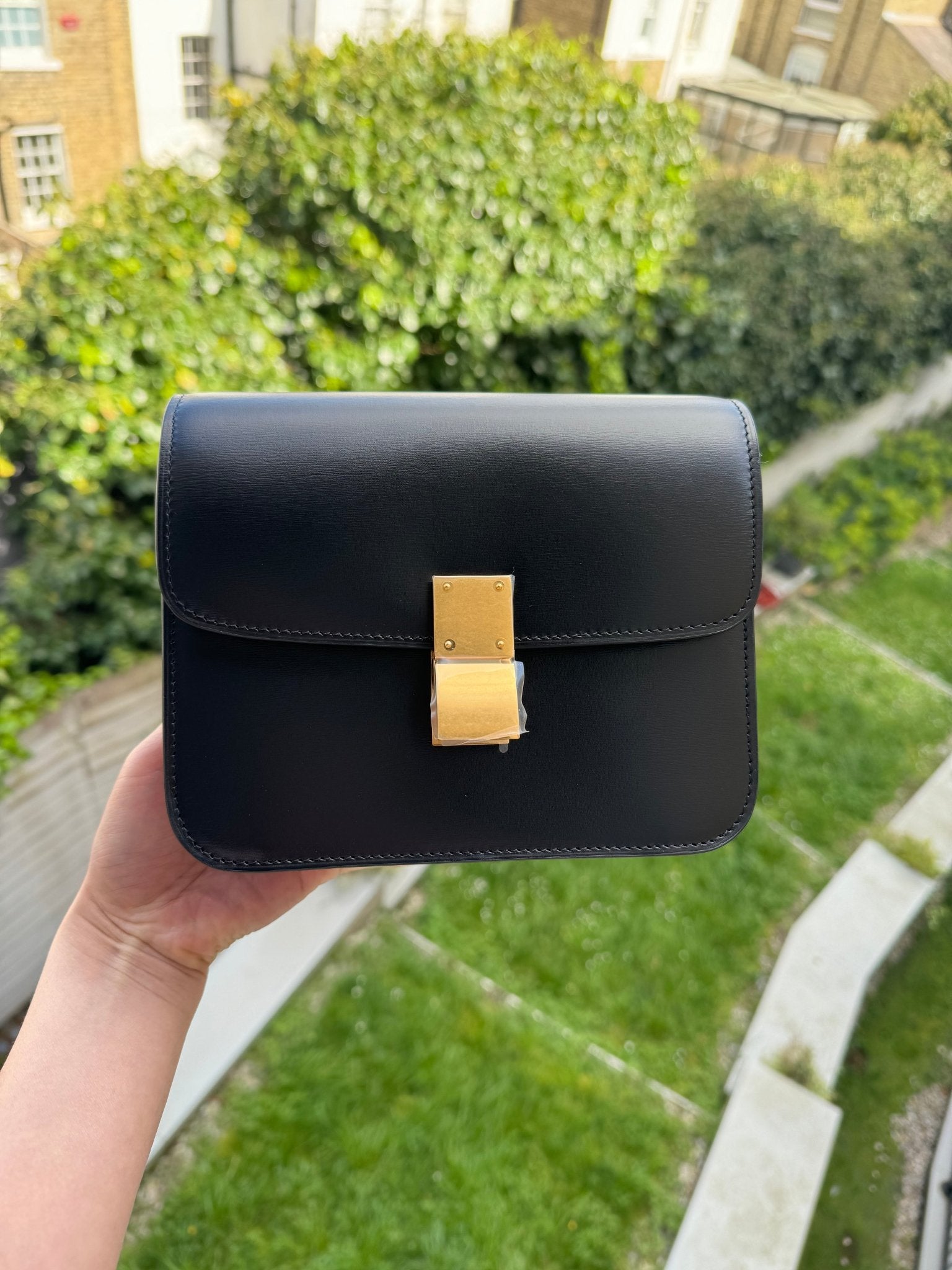 celine classic bag black