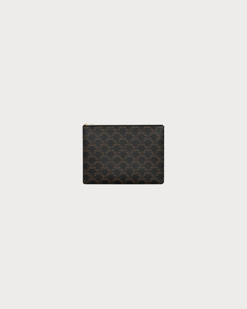 CELINE Triomphe Canvas Pouch | 赛琳 手袋 (黑色) - LondonKelly 英国名牌代购