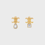 CELINE Triomphe Twinkle Earrings | 賽琳 耳環 (金色) - LondonKelly 英國名牌代購