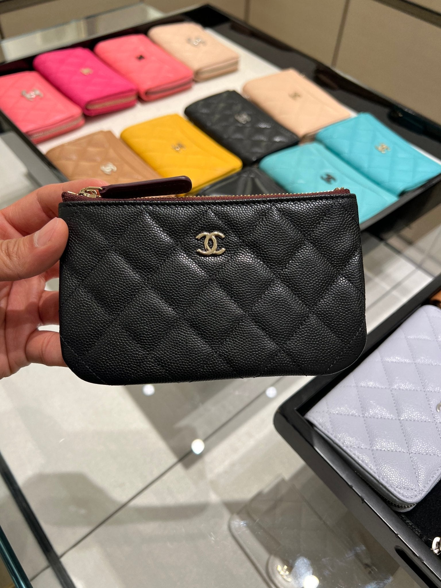 Mini pouch chanel sale