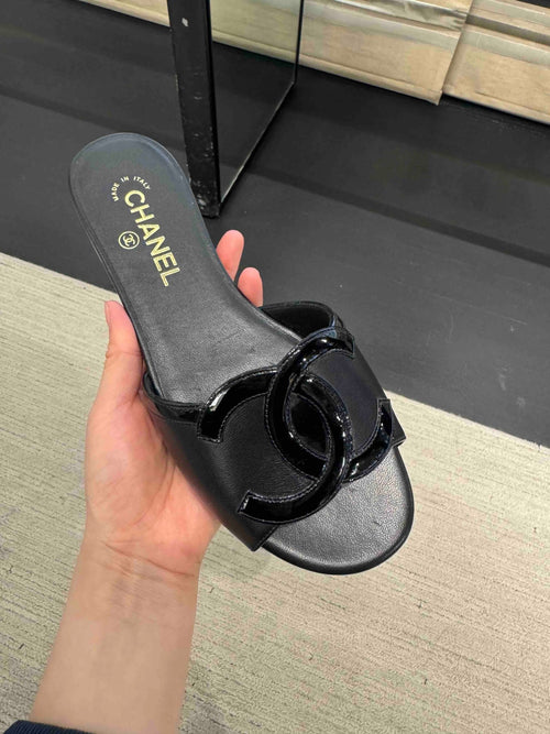 CHANEL G47252 CC Slide(2 Colors) - LONDONKELLY 英國名牌代購