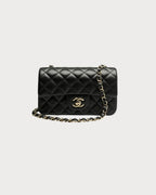 CHANEL Mini Flap Bag Lambskin Black | 香奈兒 迷你手袋 (黑色) - LONDONKELLY 英國名牌代購