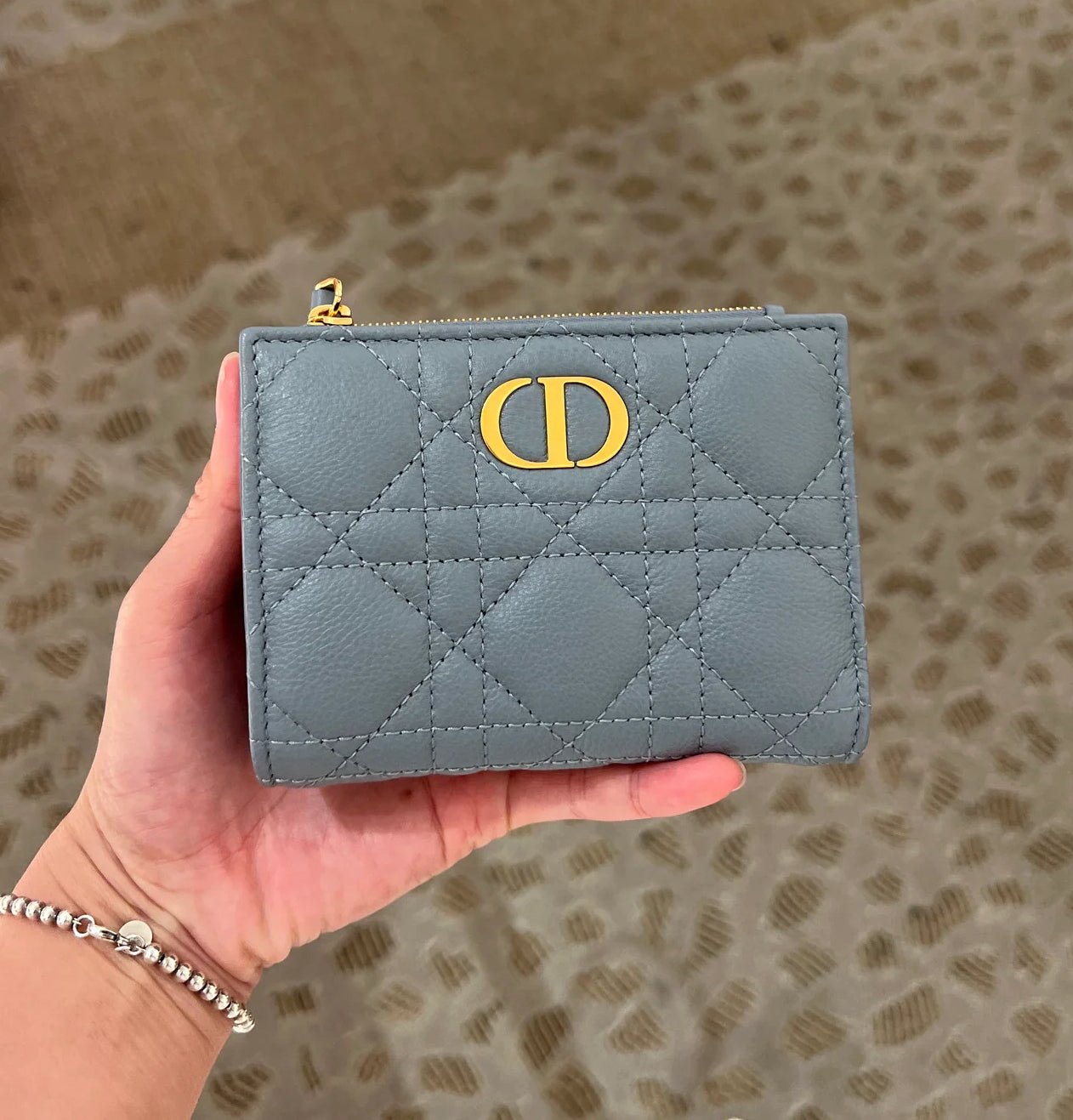 売れ筋がひ！ Dior Caro ダリアウォレット Dahlia レディース