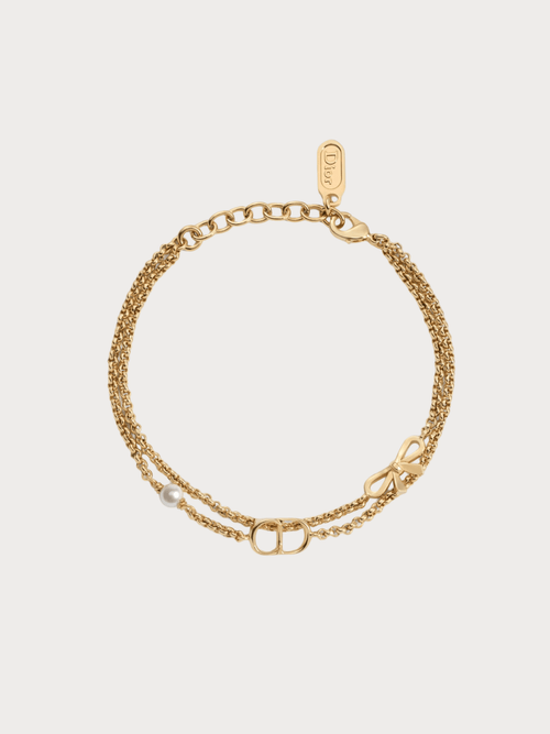 CHRISTIAN DIOR CD Mini Bow Bracelet(Gold) - LONDONKELLY 英國名牌代購