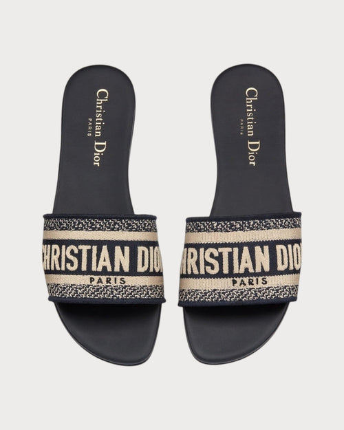 CHRISTIAN DIOR Classic Dway Slide Leather(2 Colors) - LONDONKELLY 英国名牌代购