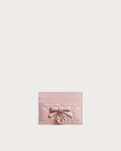 CHRISTIAN DIOR Lady Dior Freesia Card Holder | 迪奧 蝴蝶結卡套 (多色) - LondonKelly 英國名牌代購