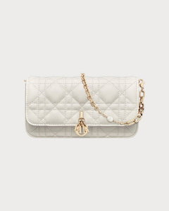 CHRISTIAN DIOR Lady Dior Phone Pouch Lambskin(3 Colors) - LONDONKELLY 英国名牌代购
