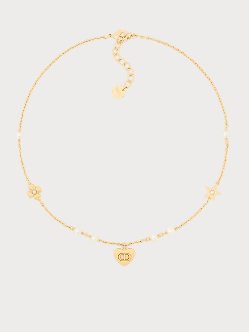 CHRISTIAN DIOR Lucky Dior Necklace(Gold) - LONDONKELLY 英國名牌代購
