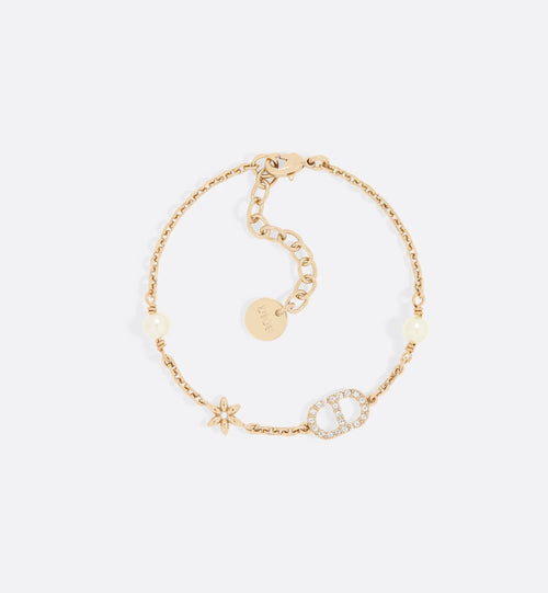 CHRISTIAN DIOR Petit CD Daisy Bracelet | 迪奧 手鏈 (金色) - LondonKelly 英國名牌代購