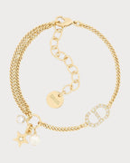 CHRISTIAN DIOR Petit CD Multi Bracelet|迪奧 幸運星手鏈 (金色) - LONDONKELLY 英國名牌代購