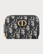 CHRISTIAN DIOR Small 30 Montaigne Voyageur Coin Purse | 迪奧 銀包 (藍色老花) - LONDONKELLY 英國名牌代購