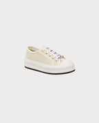 CHRISTIAN DIOR Women's Dior Or Walk'n'Dior Platform Sneaker | 迪奥 厚底波鞋 (米色) - LondonKelly 英国名牌代购