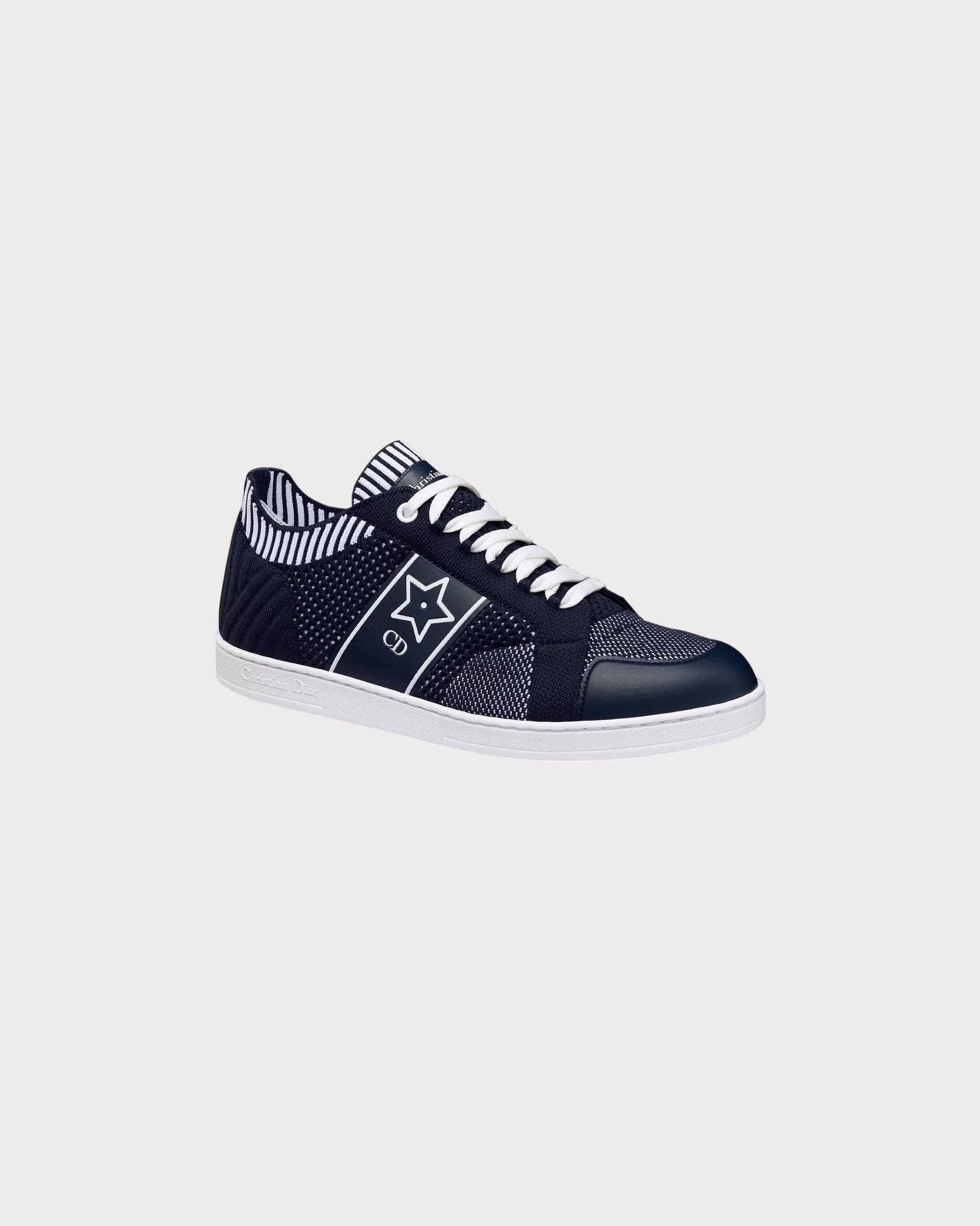 CHRISTIAN DIOR Women's Dior Star Sneaker Calfskin(Blue