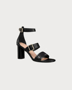 CHRISTIAN DIOR Women's Dway Heeled Sandal | 迪奥 高跟凉鞋 (黑色) - LondonKelly 英国名牌代购